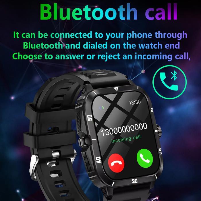 H23 SMART WATCH BLUETOOTH JAM TANGAN OLAHRAGA LUAR RUANGAN JAM TANGAN PINTAR DAYA TAHAN BATERAI