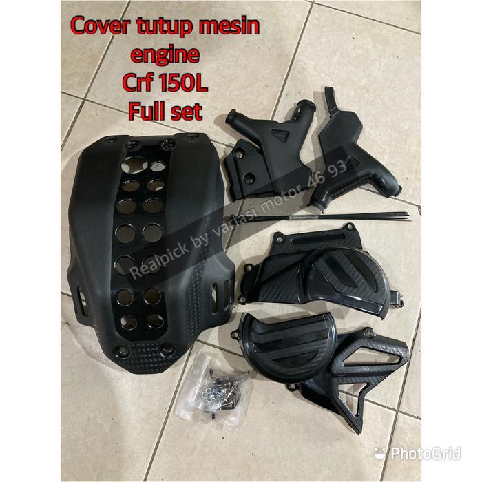 Tutup Mesin Crf 150L Cover Mesin Crf 150L Full Set Pelindung Mesin Crf