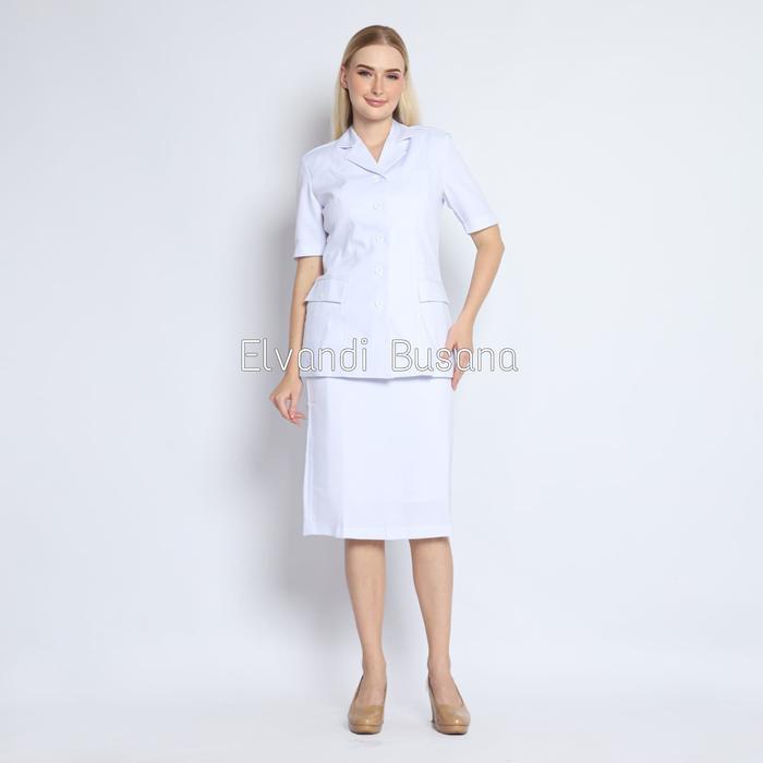 Setelan jas wanita / Seragam kerja blazer wanita / Seragam guru / Setelan baju guru wanita - 6605