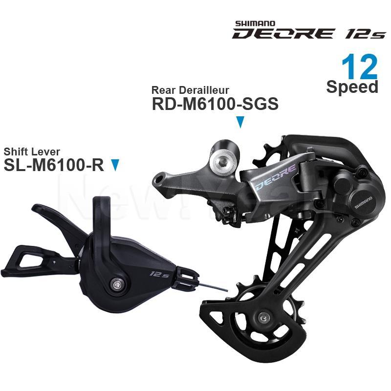 Deore M6100 12 Speed Grouet Shifter Sl-M6100-R Sl-M6100-Ir Rear Derailleur Rd-M6100-Sgs Original
