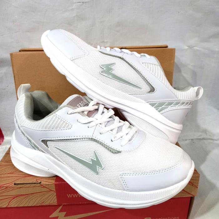 TERMURAH sepatu olahraga lari pria Eagle martin original putih running