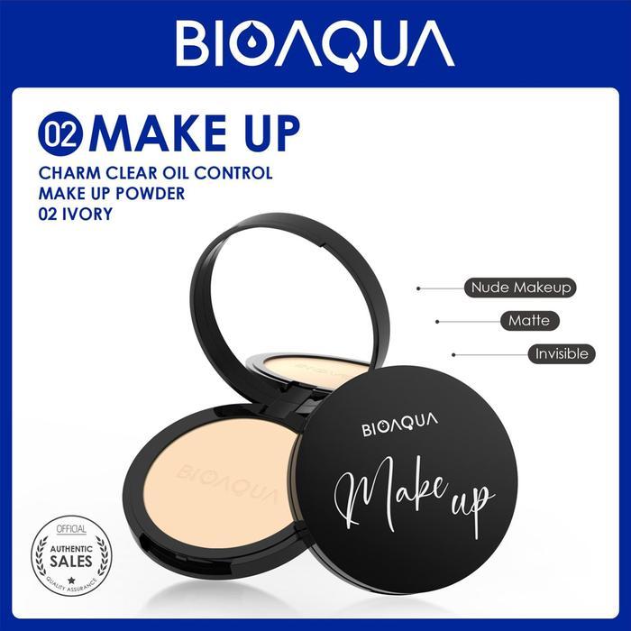 v89n- Yurizumi - Bioaqua Bedak Padat Glowing Bebas Minyak Anti Air Dan Tahan Lama Bioaqua