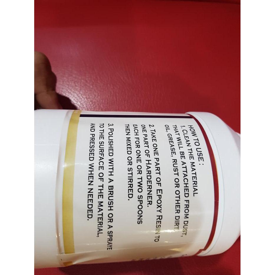 gmlv- Epoxy Resin ( Pelapis Waterproofing, Sambung Beton, Tempel Kaca)