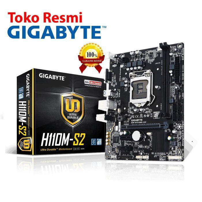Mainboard Gigabyte H110M-S2 LGA 1151 - Gigabyte H110Ms2 mATX
