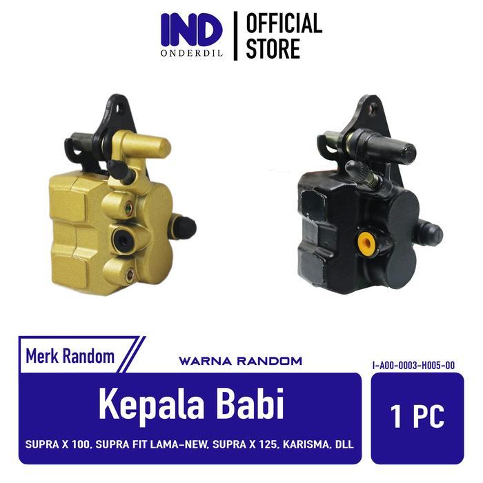 Kepala-Pala Babi Kaliper Cakram Supra X 100-Fit New-Lama-X 125