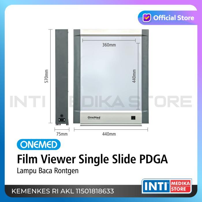 Onemed - Film Viewer Single Slide X Ray Lampu Baca Rontgen