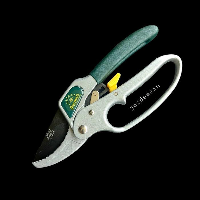 Gunting Dahan Rachet 8" Tjap Mata Germany Original