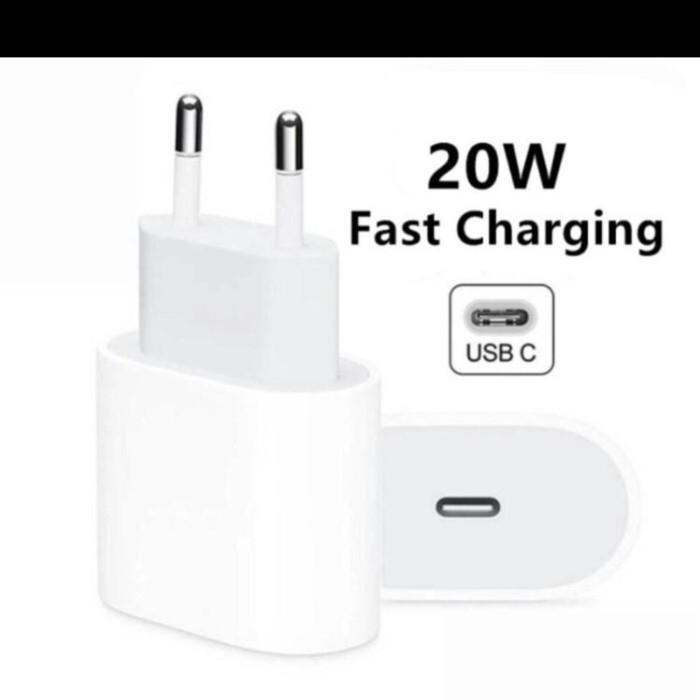Ready KEPALA CHARGER FOR IPHONE 13 14 20W ADAPTER FAST CHARGING 20 WATT ORIGINAL