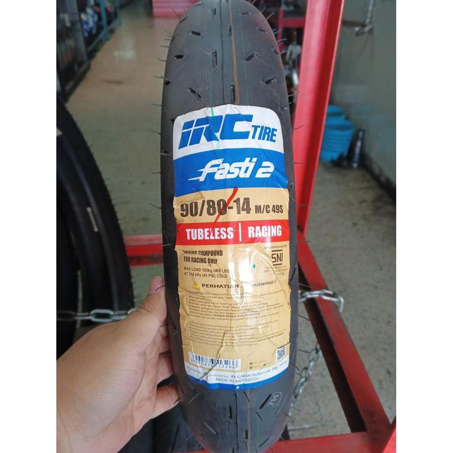 BAN MOTOR IRC 90/80-14 TUBELESS