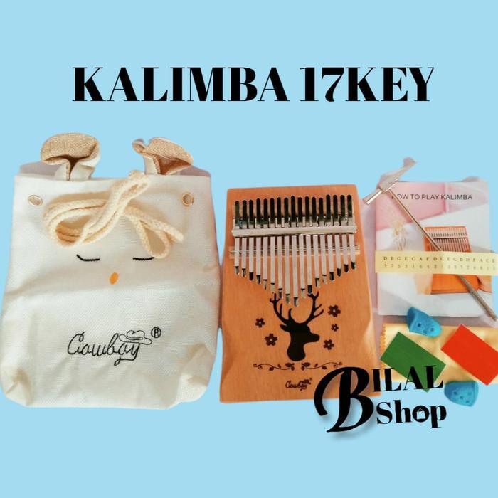 KALIMBA COWBOY / PIANO JARI 17KEY / KALIMBA FULLSET