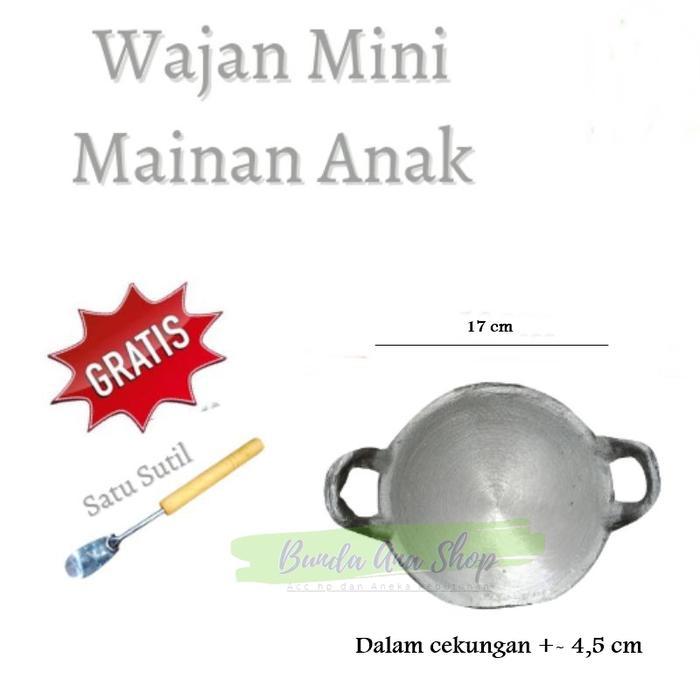 [Banting Harga] Wajan Mini Cetakan serabi anti lengket wajan ceplok telur wajan anak
