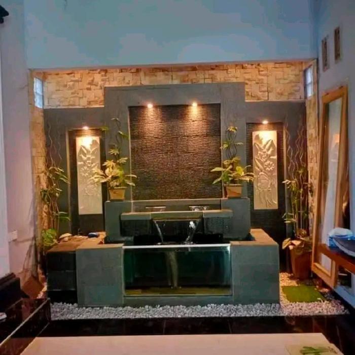 kolam koi kaca minimalis/tukang kolam koi kolam ikan koi murah/tukang kolam koi