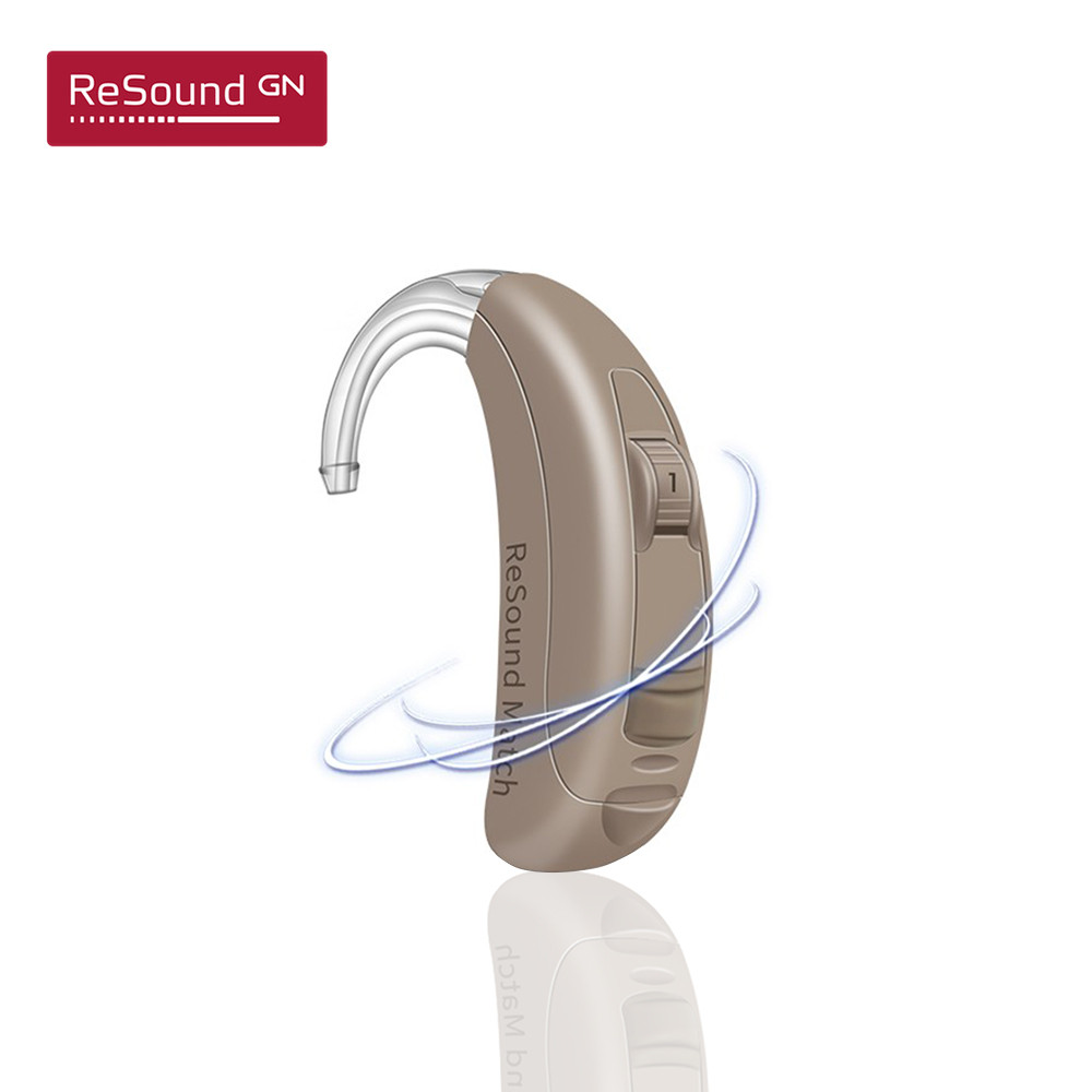 Gn Resound Match Hearing Aid Adjustable Tone Sound Amplifier  Deaf