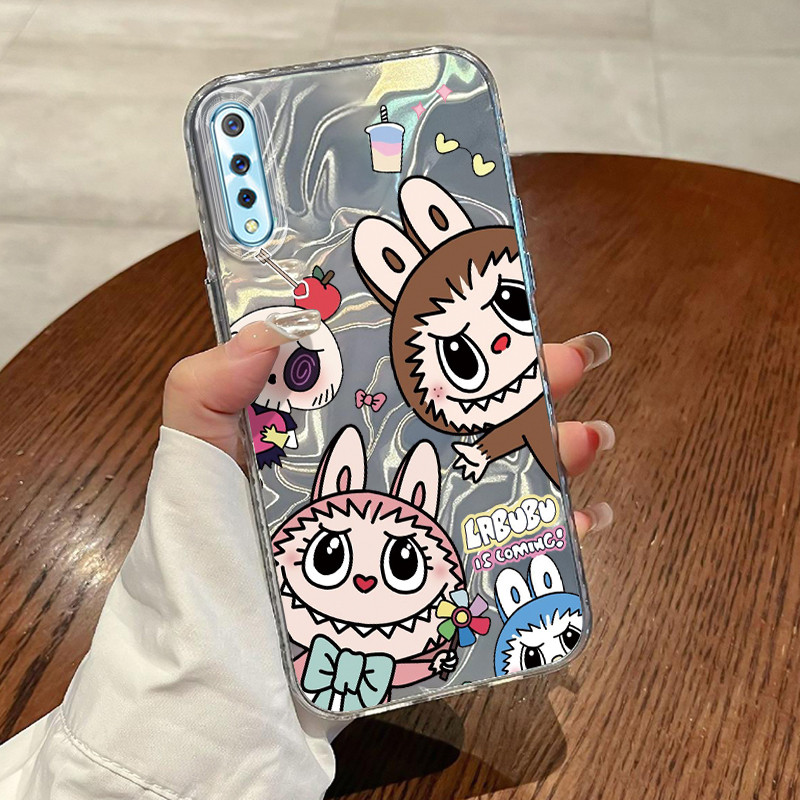 Casing Hp VIVO S1 VIVO S1 Pro Case Casing Pola Anime HP Kasing Kasus ponsel transparan mewah Silikon