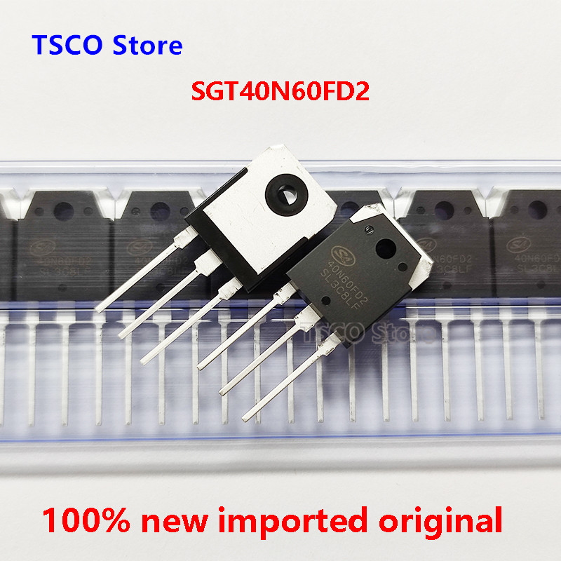 10Piece  40N60FD2   SGT40N60FD2  40A/600V  IGBT  New Origiail