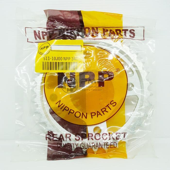 GEAR SET GEAR PAKET CHAIN KIT SHOGUN AXELO NPP