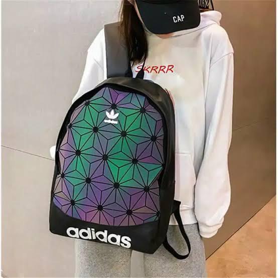 Sedia Adidas Tas Ransel Pria Backpack Issey Miyake Full Original Reflective Kualitas AAA+