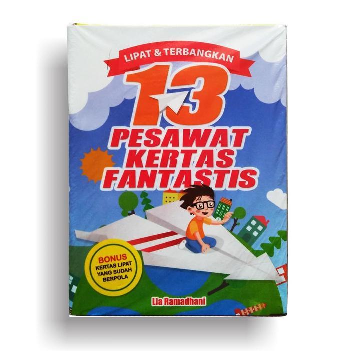 [Voucher] Buku Main Pesawat Kertas di rumah 13 Pesawat Kertas Fantastis