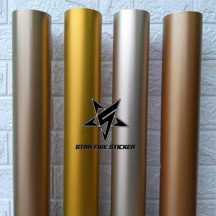 Stiker Skotlet Sticker Motor Warna Gold