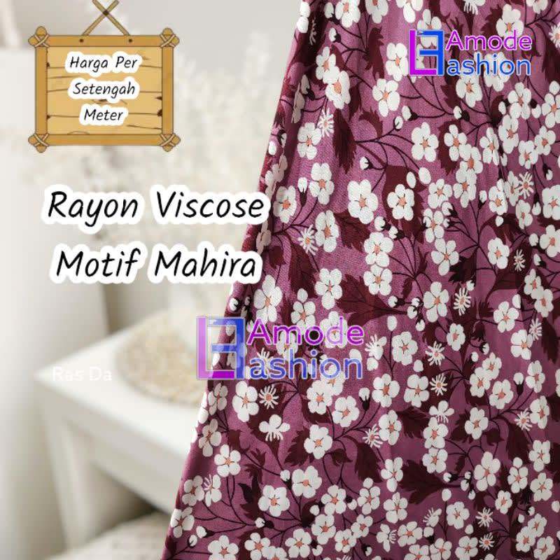 Kain Rayon Viscose Motif Mahira