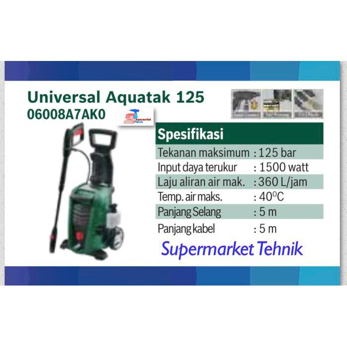 HIGH Pressure Cleaner Bosch Aquatak 125 AQT 125