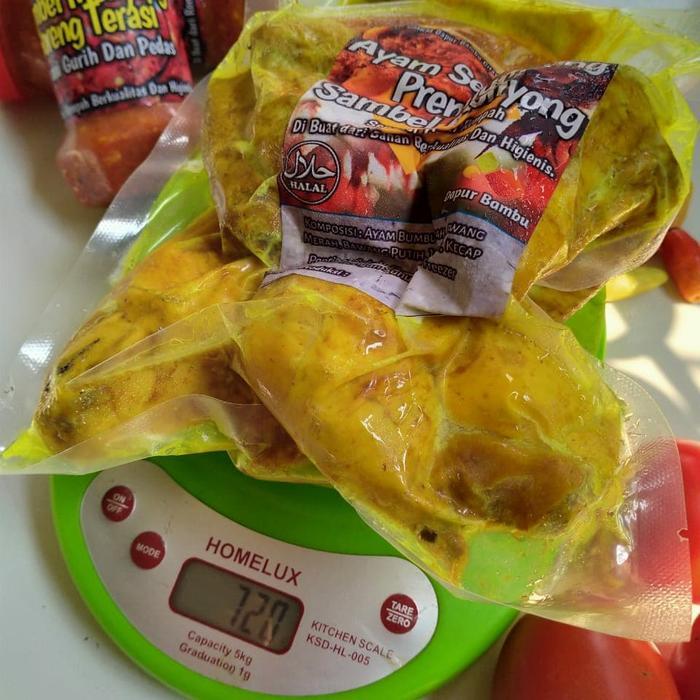 zahr- Ayam Serundeng Premium+Sambel Pedas Manis