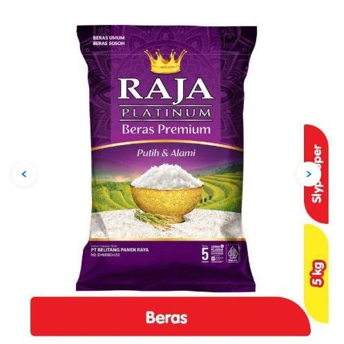 Beras Raja Platinum Beras Premium 5Kg
