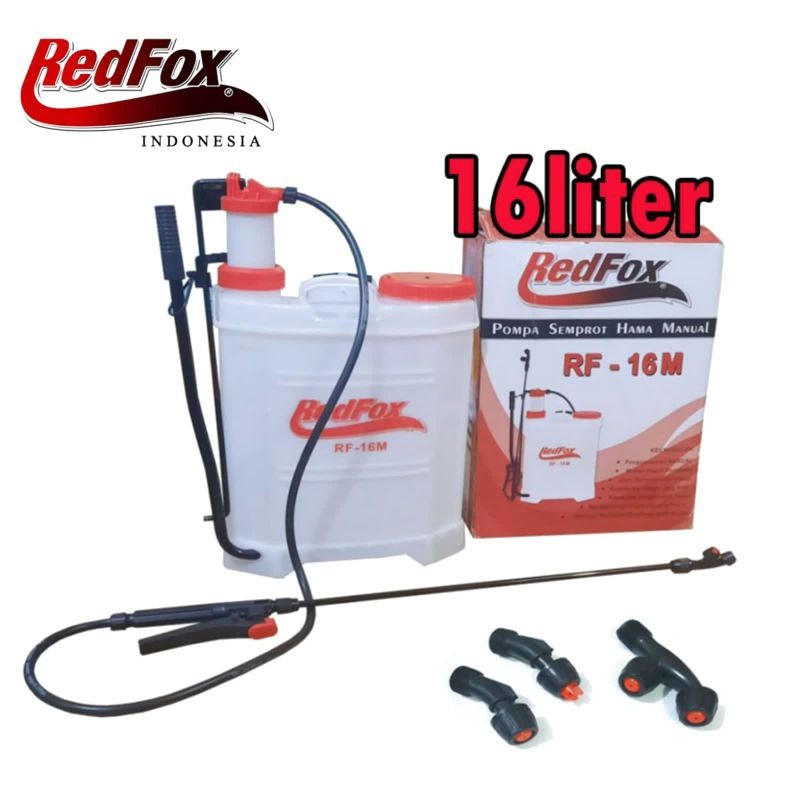 REDFOX SEMPROT HAMA SPRAYER MANUAL 16 LITER Pressure Sprayer Tengki knapsack sprayer