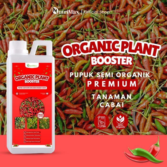 Thejaguar1 Organic Plant Booster Cabai 1 Liter - Pupuk Organik Cair Dan Zpt Khusus Tanaman Cabai -