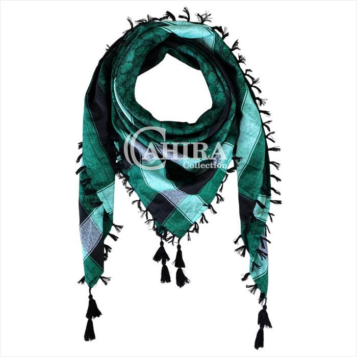 l419- Sorban Motif Premium Sorban Arab Ronce Oval Sorban Bagus Tebal