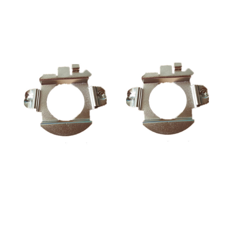 Rockeybright H7 LED Headlight Bulb Retainer Adapter Holder Base Socket Clips For Mercedes-Benz ML-