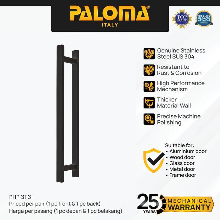 PALOMA PHP 3113 Gagang Tarikan Pintu Door Pull Handle Stainless Steel SUS 304 SUS304 50cm Matte
