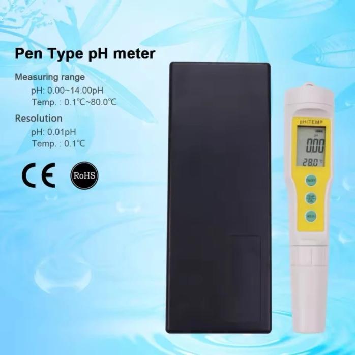 Ph-03 Alat Ukur Ph Air Suhu Ph Meter Digital 2 In 1