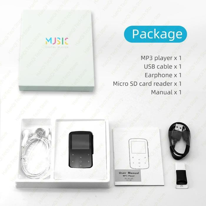 ivfo- New Benjie M9 32Gb Type-C Bluetooth 5.2 Dap Mp3 Mp4 Player V Ruizu X52