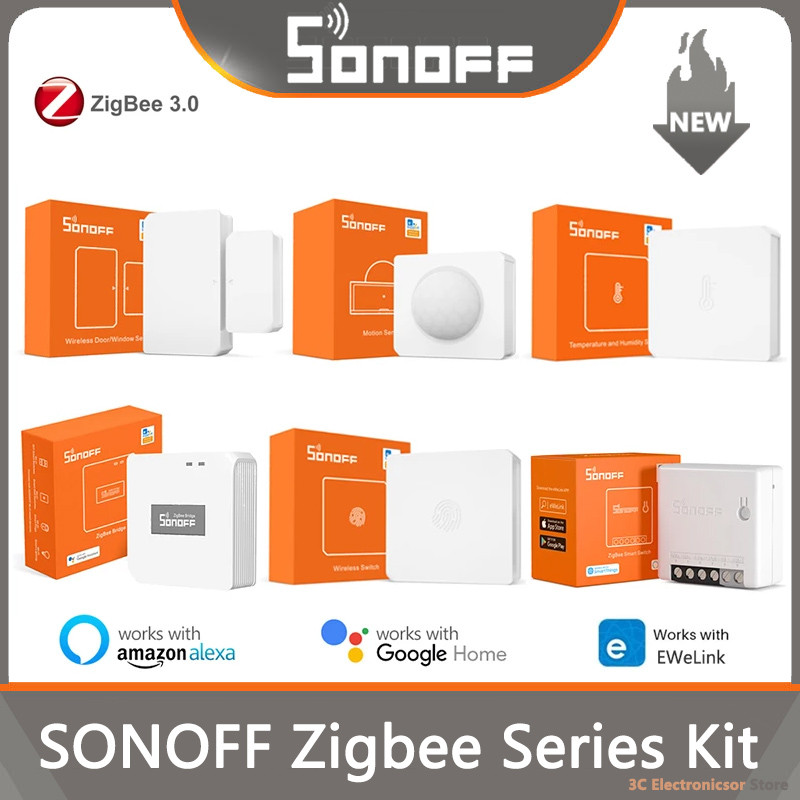 SONOFF Zigbee ZBBridge/Wireless Switch/Temperature Sensor/Motion