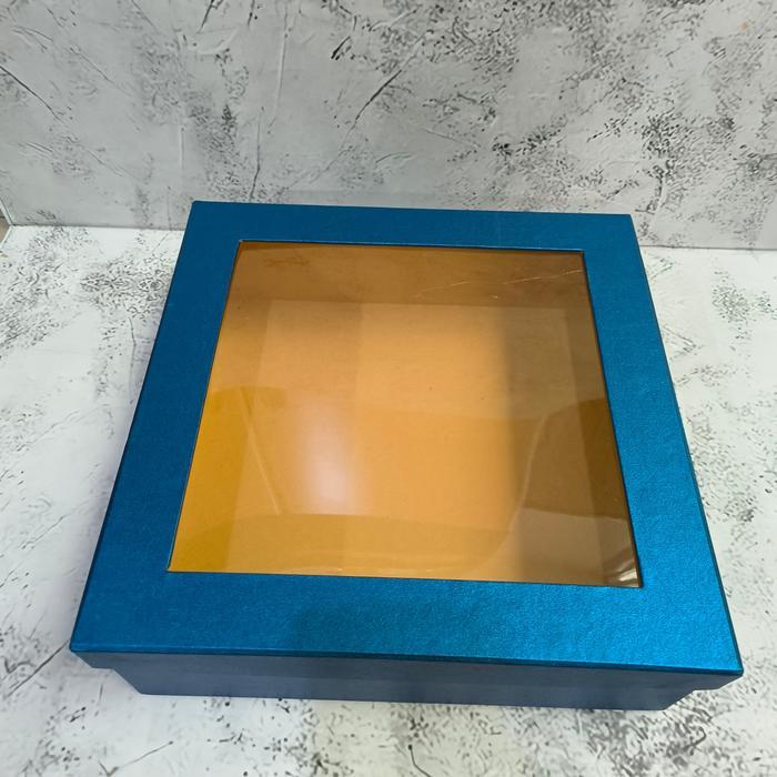 ls56- Box Hard Box Merah / Imlek / Cny / Christmas Tutup Kombinasi Mika