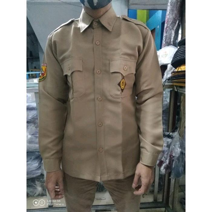 ASLI 1 STEL SERAGAM PRAMUKA PEMBINA LAKI LAKI / 1 STEL SERAGAM PRAMUKA GURU LAKI LAKI / 1 STEL