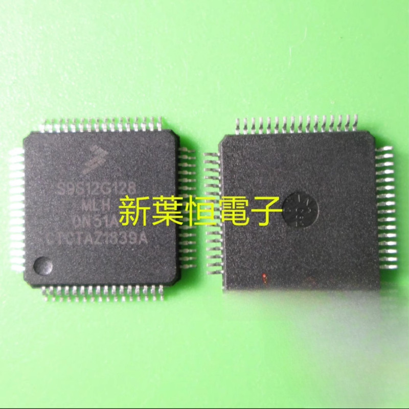 2Pcs/Lot S9S12P128Mlh S9S12P128 Mcu 16-Bit Hcs12 Cisc 128Kb Flash 5V 64-Pin Lqfp