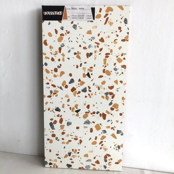 bkuf- Habitat Trazzo Sunrise 25X50 Keramik Motif Teraso