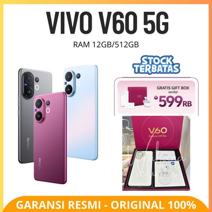 0dw3- Vivo V60 5G 12/512 Gb - Garansi Resmi