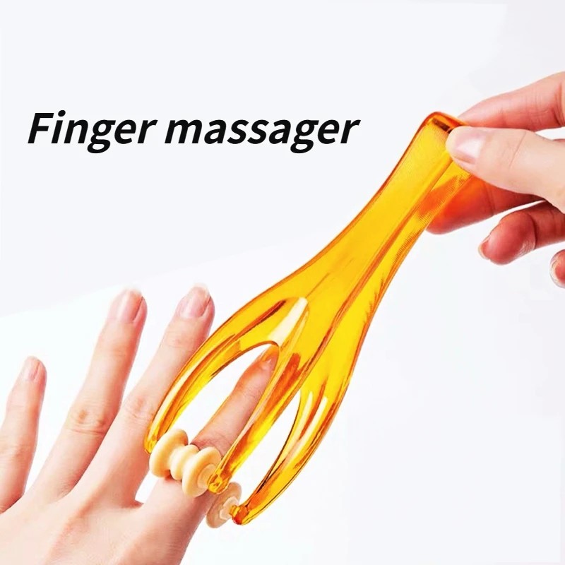Hand Acupuncture Points Finger Joint Hand Massager Rollers Handheld Massager Relaxation Blood