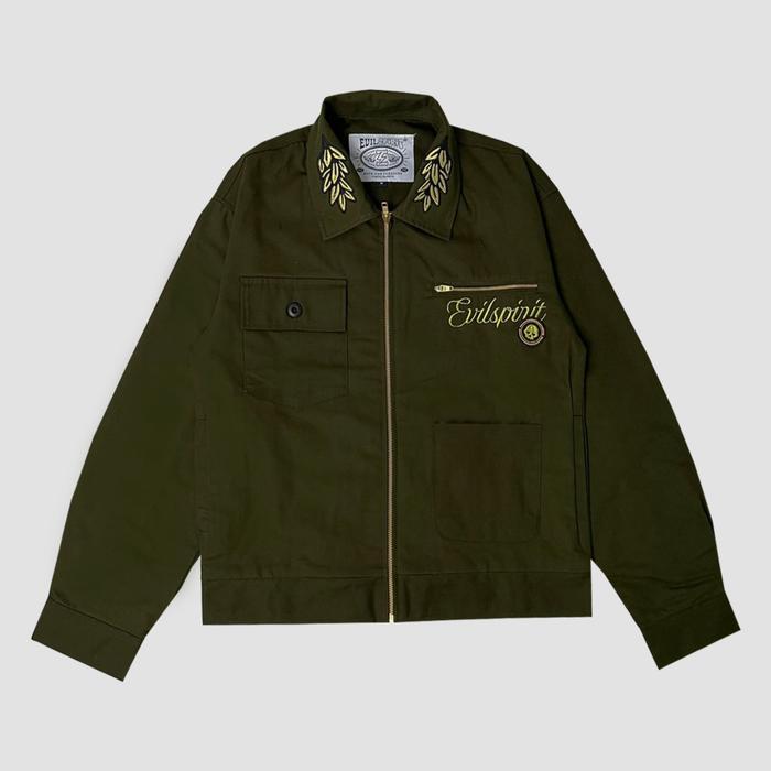 EVILSPIRIT JACKET - LINDIA GREEN UNISEX