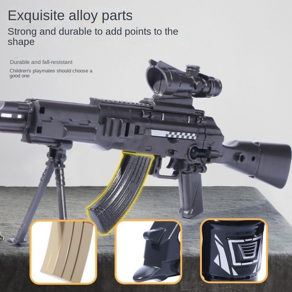 M416 Alloy Transformation Five In One Robot Sniper Gun Deformation Toy Children's Gifts