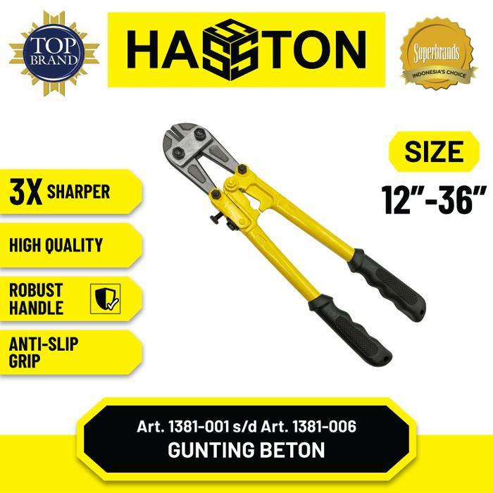HASSTON GUNTING BETON / GUNTING BESI / BOLT PLIERS (1381)