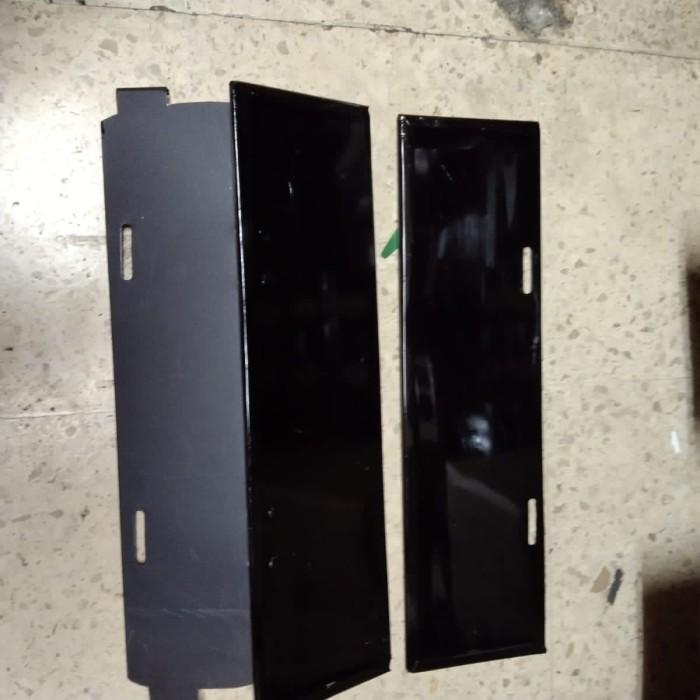 tatakan dudukan plat nomor mobil double dinas pejabat / CRV RM