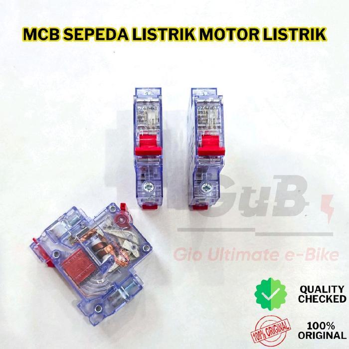 MCB DC Stop Kontak untuk Sepeda Listrik Motor Listrik