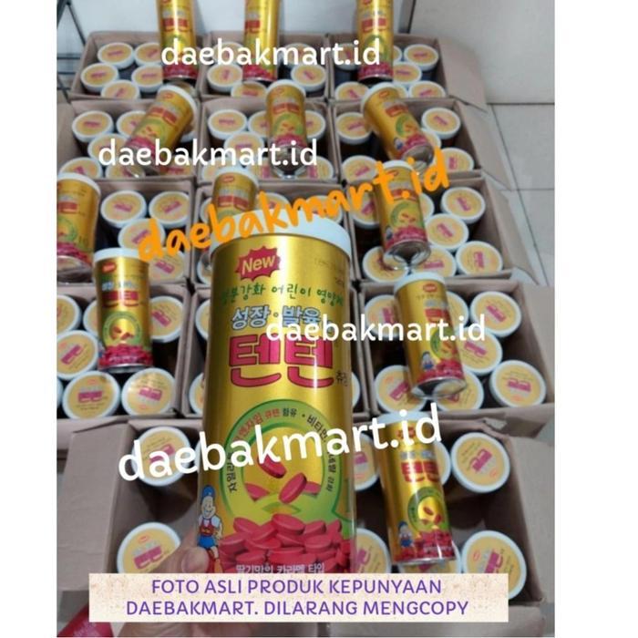 Tenten Chewable Tablet Vitamin Korea Isi 120 Pcs Growth Vit