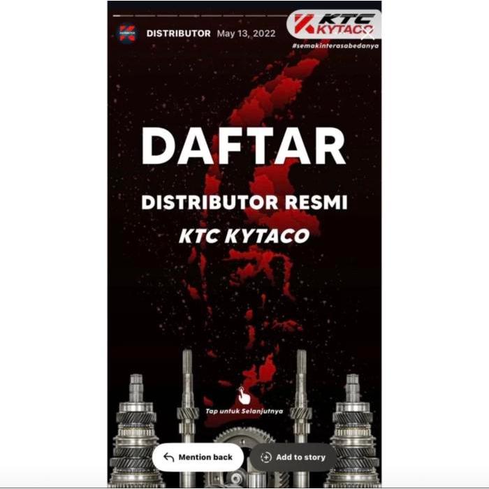 KALIPER KTC KYTA 2 PISTON N NEW BELAKANG KN3 N7 HITAM