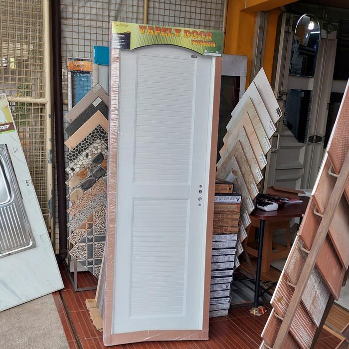 PINTU UPVC KAMAR MANDI / VAPELY UPVC DOOR TAHAN KARAT ANTI KEROPOS