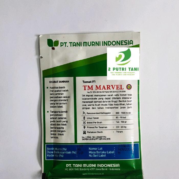 Mantabetul Benih Tomat F1 Tm Marvel 3000 Biji
